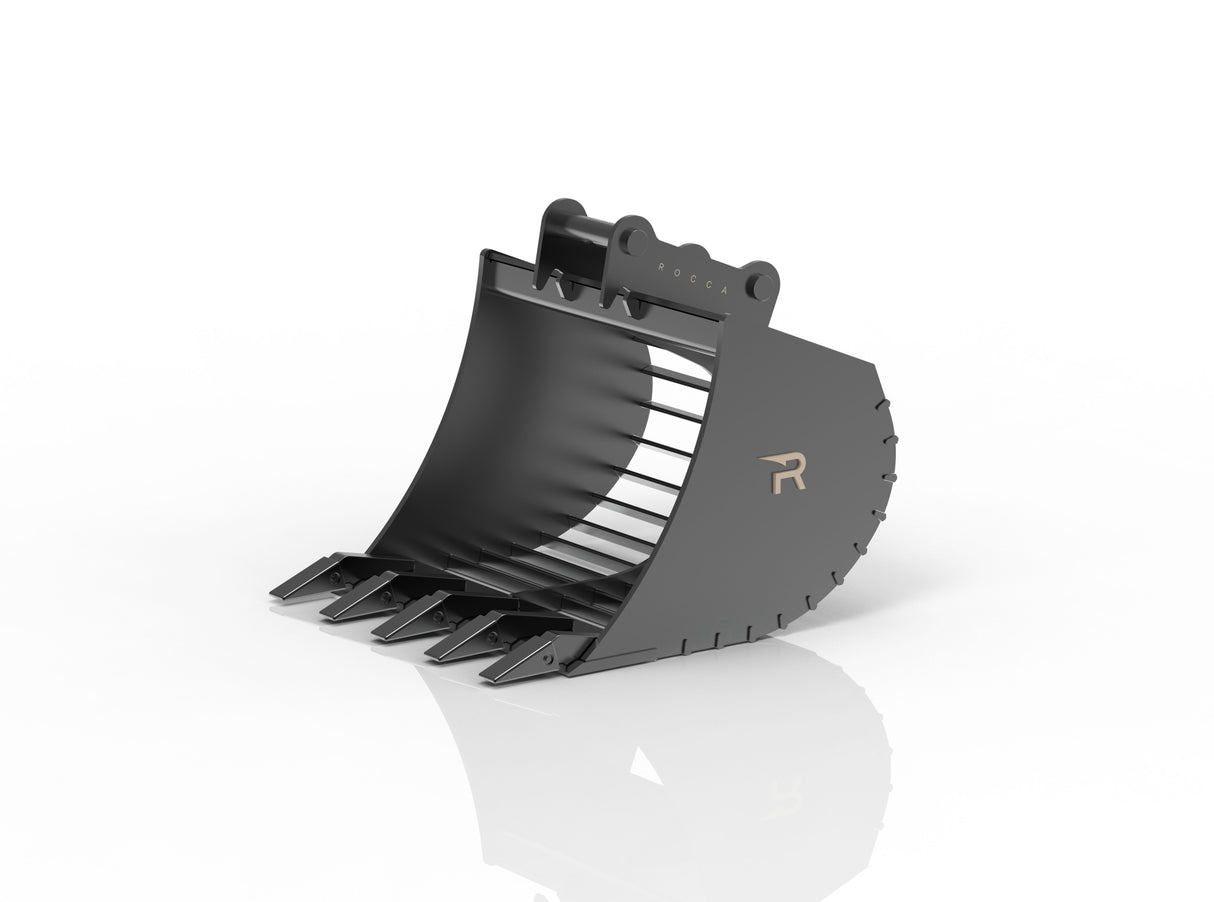 Terrox Sieve Spoon avec dents - pour 5,6 à 9,0 tonnes - xs -5