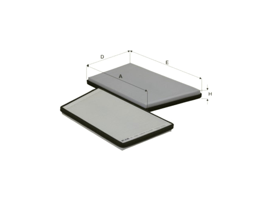 Original Fil Filter Innenraumfilterelement HC7091