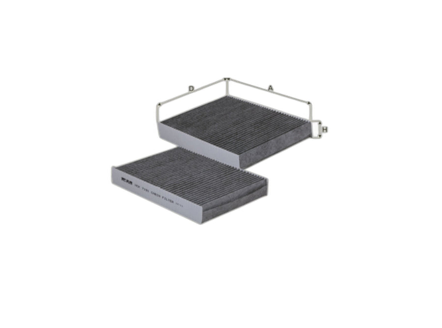 Original Fil Filter Innenraumfilterelement HCK7191
