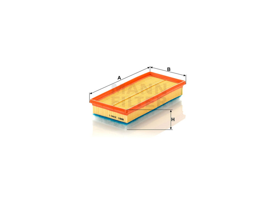 Original MANN-FILTER Luftfilterelement C 3088/1