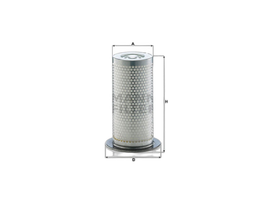 Original MANN-FILTER Luftentölelement LE 78 002 x