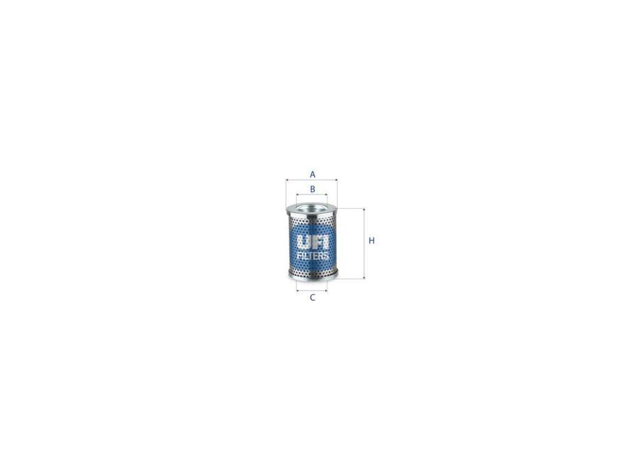 Original UFI Filters Hydraulikfilterelement (Rücklauffilter) 76.224.00
