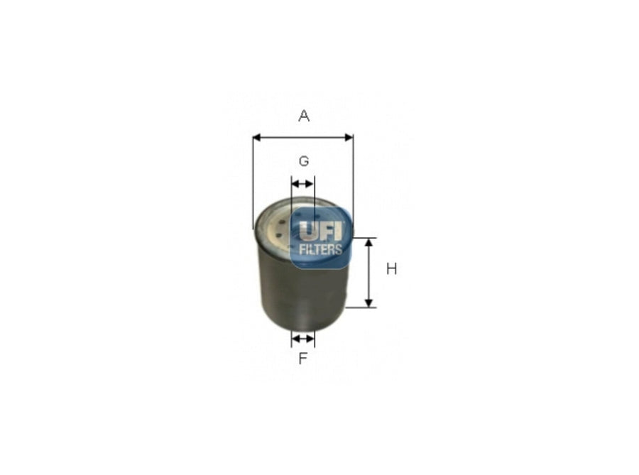 Original UFI Filters Kraftstofffilter SpinOn 24.158.00