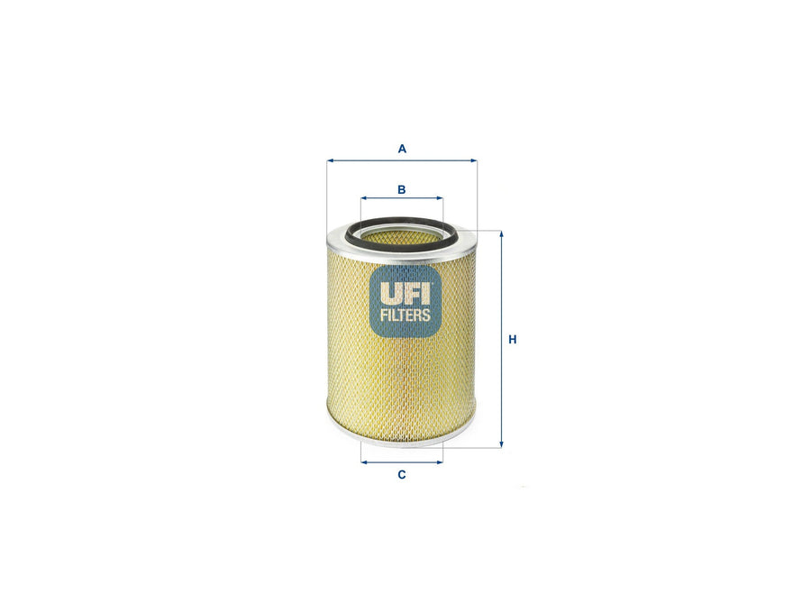 Original UFI Filters Luftfilterelement 27.183.00