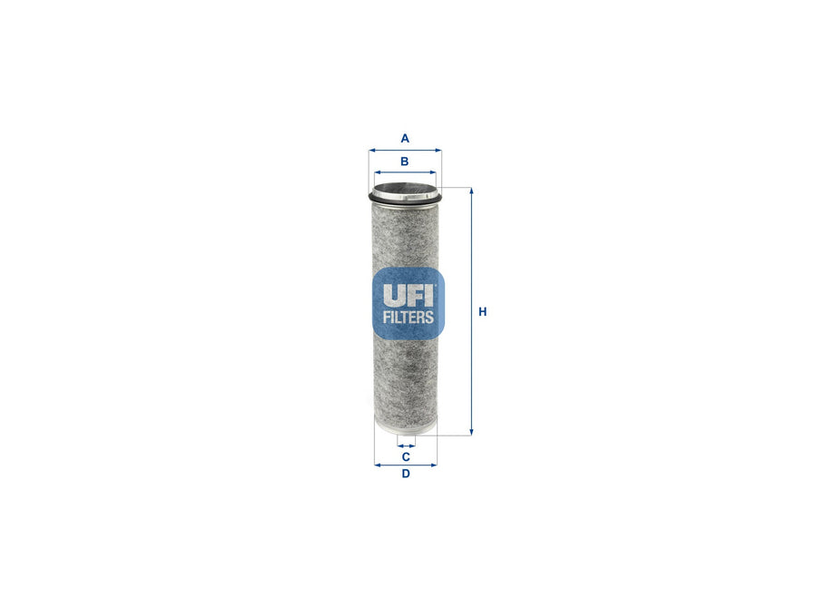 Original UFI Filters Luftfilterelement 27.979.00