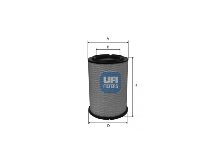 Original UFI Filters Luftfilterelement 27.A43.00