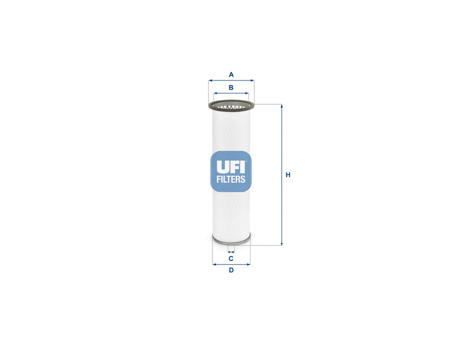 Original UFI Filters Luftfilterelement 27.D09.00
