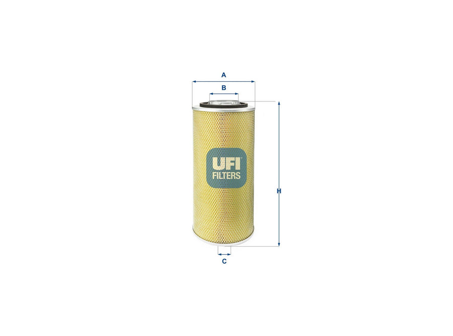 Original UFI Filters Luftfilterelement 27.D48.00