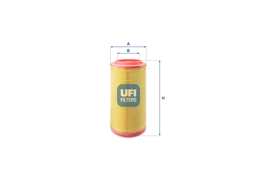 Original UFI Filters Luftfilterelement 27.F25.00