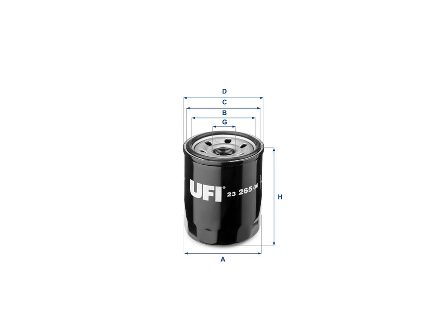 Original UFI Filters Ölfilter SpinOn 23.265.00