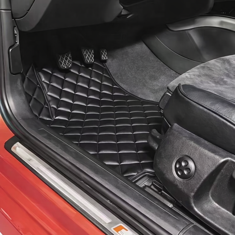 Swextil Audi A4 Fußmatten Set für A4 B8 (2008-2016)  -Diamond Fußmatte Ersatzteil