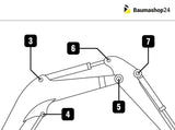 Boulon / socket komatsu Set Spoonful pour PC16R-3HS