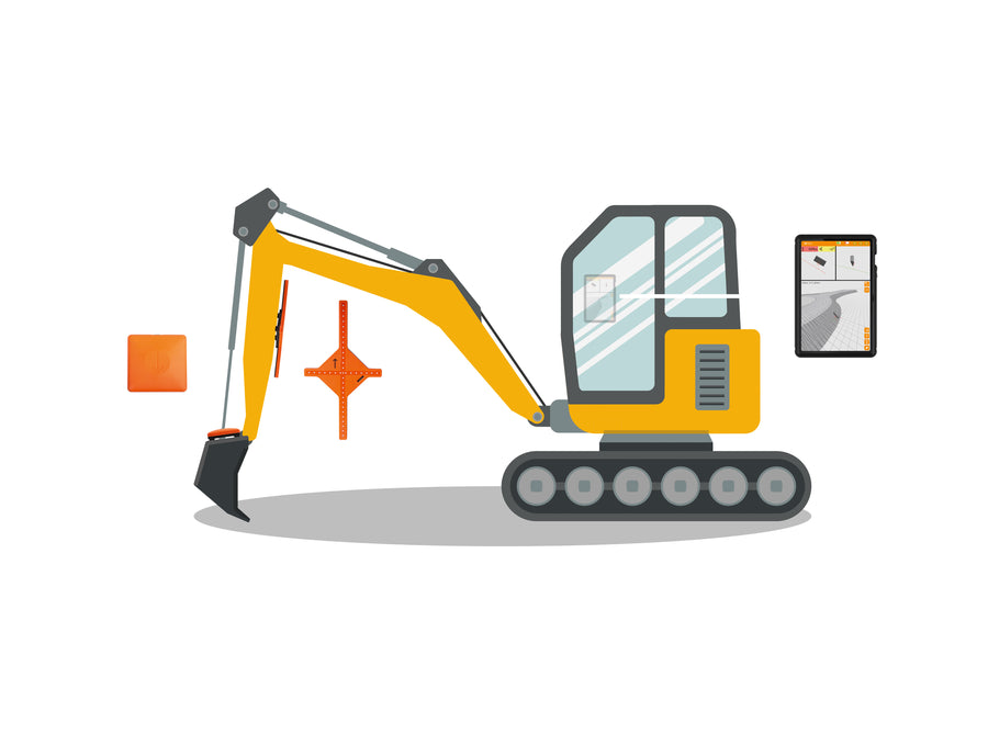 excav PILOT – mobiles 3D-GNSS-Assistenzsystem für Bagger und Baumaschinen 3D-System Ersatzteil