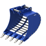 Cuillère de tri d'origine Lehnhoff Sy03 avec plasmaboden- pour 3,6 à 5,0 tonnes msl 4