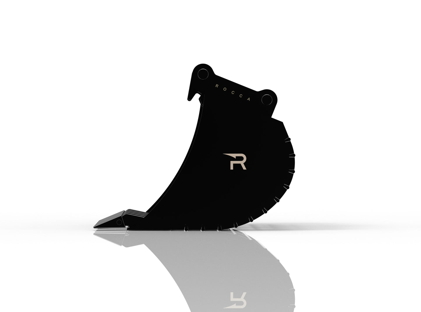 Terrox Sieve Spoon avec dents - pour 0,8 à 1,8 tonnes - xs -1