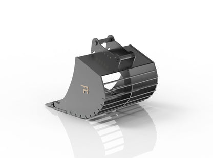 Terrox Sieve Spoon avec dents - pour 0,8 à 1,8 tonnes - xs -1