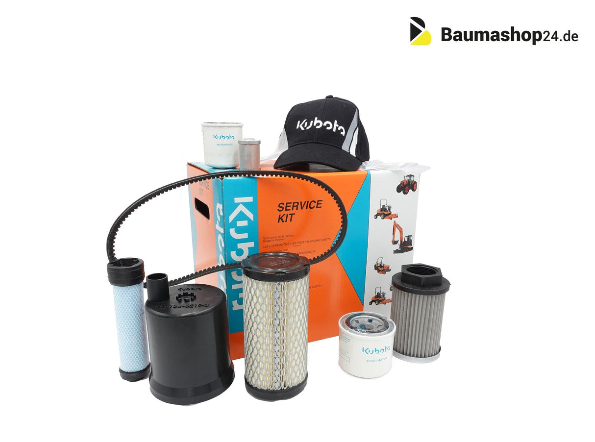 Kit de service Kubota d'origine 500H KX042-4 (S<50155) W21CK10299