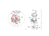 Atlas Original Atlas Weycor Bolzen komplett 8014256 Bolzen Ersatzteil