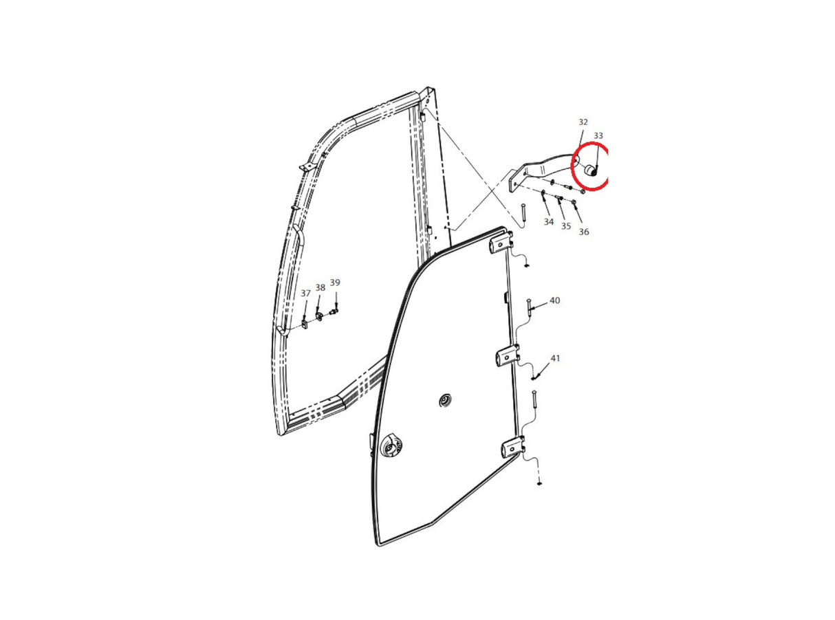 Atlas d'origine Weycor Schliessbolzen 8007057