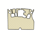 Volvo Mat de plancher EW (R) 150 E - EW180 E //