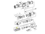 Caterpillar M312 Bremsscheibe 1217632 u.a. für M313C, M315, M315C - Ansicht 3