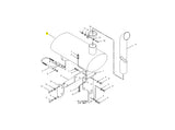 Caterpillar 416B Schalldämpfer 1278592 u.a. für 428B, 436B - Ansicht 4
