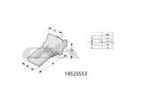 Original Volvo Zahnspitz 40GPE VOE14523553