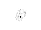 Caterpillar D5N Türscheibe Links für D5N 1671454 u.a. für D6NXL, D5RLGP, D6NLGP - Ansicht 4