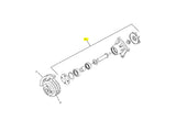 Caterpillar 215D Wasserpumpe mit Dichtung 1786633 u.a. für 219D, 311D, 313D - Ansicht 5