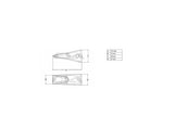 Caterpillar 313F Flachzahn J300 1U3302 u.a. für 316F, 318F, 320F - Ansicht 4