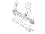 Caterpillar 414E Spurstange 209-9886 u.a. für 415F2, 416D, 416E - Ansicht 4