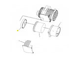 Caterpillar 416D Luftfilter Sicherheitsfilter für 414-444 2277449 u.a. für 414E, 416E, 420D - Ansicht 5