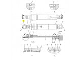 Caterpillar 320C Buchse 2402915 u.a. für 320D, 320E, 320N - Ansicht 4