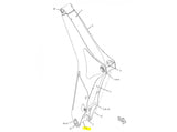 Caterpillar 428E Bolzen Ausleger 3863778 u.a. für 444F, 428F, 432E - Ansicht 3