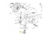 Caterpillar 426B Gummi-Polster 3E4903 u.a. für 428B, 436B, 438B - Ansicht 2