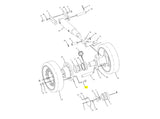 Caterpillar M312 Rad Bolzen 547758 u.a. für M313C, M315, M315C - Ansicht 2