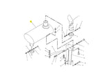 Caterpillar 416B Schalldämpfer 7W5194 u.a. für 416, 416C, 416D - Ansicht 2