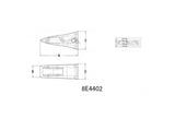 Caterpillar Zahn 10,5 kg 8E-4402 - Ansicht 4