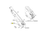 Caterpillar 420E Distanzscheibe 9R8292 u.a. für 422E, 428E, 428F - Ansicht 2