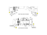 Caterpillar 924H Motorkissen 9W9930 u.a. für 924HZ, 928H, 928HZ - Ansicht 3