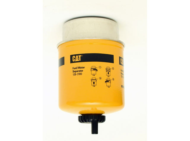 Original Caterpillar TH103 Kraftstofffilter 138-3100 u.a. für TH62, TH63, TH82 - Ansicht 1