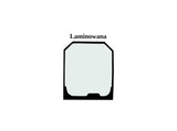 JCB Frontscheibe 401/N1658 für TLT 35-23D, TLT 35-26D (LOW PROFILE CAB) – Bild 2