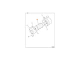 JCB Luftfilter Außen 580/12020 für JS190, JS200 – Bild 4