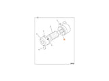 JCB Luftfilter innen 580/12021 für JS190, JS200 – Bild 3