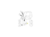 JCB Blinker Licht Blend Schalter 701/80297 für 2CX, 5CX – Bild 4