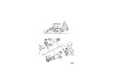 JCB Kreuzgelenk 914/45301 für 3CX, 4CX – Bild 3