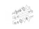 Original Volvo A25E Antriebsflansch VOE11036503 u.a. für A30D, A30E, A35D