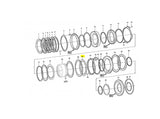 Original Volvo A25E Lamellen VOE11037468 u.a. für A30C, A30D, A30E
