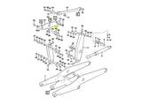 Volvo L60E Bolzen VOE11101699 u.a. für L60F, L60G, L70C – Ansicht 4