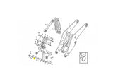 Original Volvo L220E Bolzen VOE11108587 u.a. für L220F, L220G, L220D